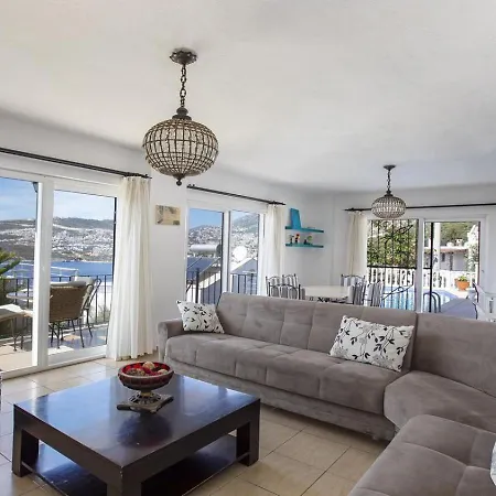 Kisla 3 Bedroom Seaview With Heated Pool Private Pool Hot Tub