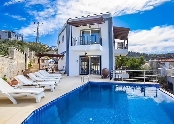 Kisla 3 Bedroom Seaview With Heated Pool Private Pool Hot Tub Villa *
