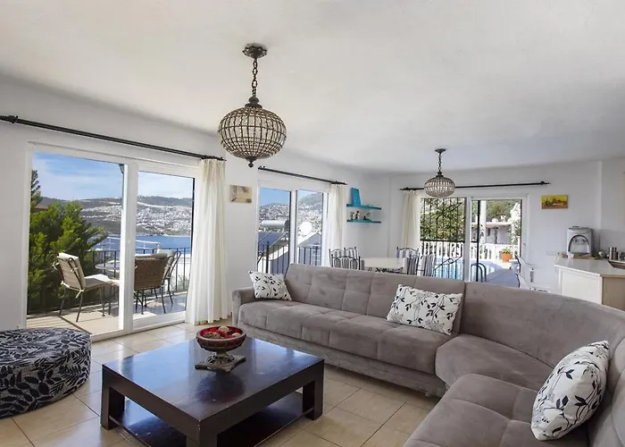 Kisla 3 Bedroom Seaview With Heated Pool Private Pool Hot Tub